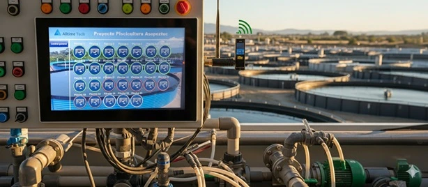 Centro de piscicultura monitoreado con sensores IoT
